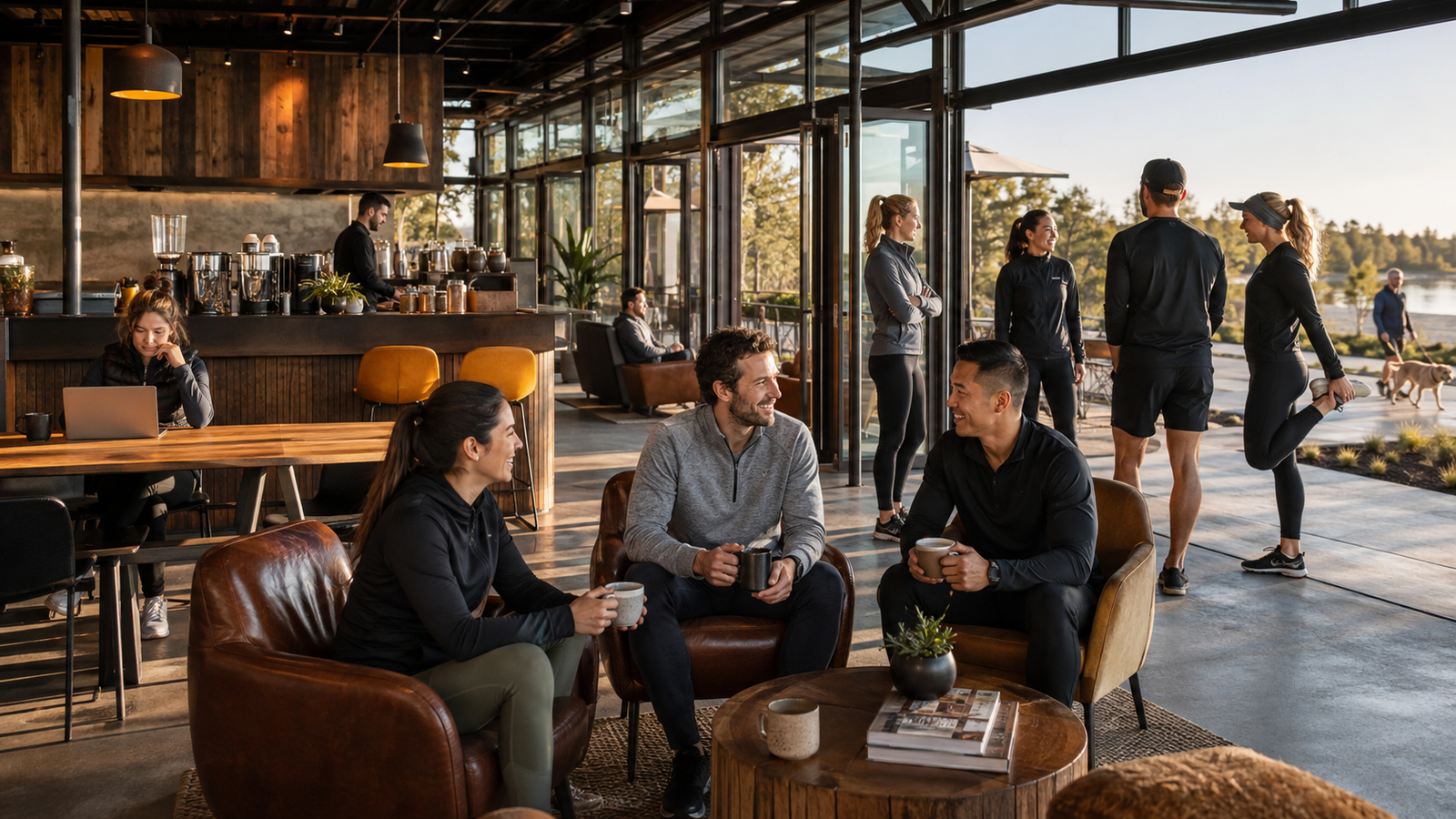 Coffee Club concept